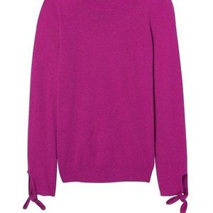 NWT Banana Republic Bow Cuff Merino Wool Sweater. Medium.